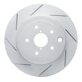 Dynamic Friction 2008-2020 Subaru WRX Rear Left Slotted Geoperformance Rotor by Dynamic Friction Company 810-13022L