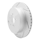 Dynamic Friction 2010-2025 Scion FR-S Rear Left Slotted Geoperformance Rotor by Dynamic Friction Company 810-13023L