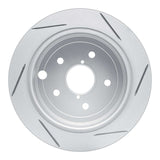 Dynamic Friction 2015-2021 Subaru WRX Rear Left Slotted Geoperformance Rotor by Dynamic Friction Company 810-13024L