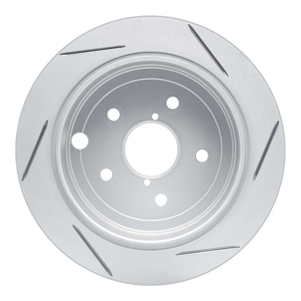 Subaru Machine Rotor Dynamic Friction 2015-2021 Subaru WRX Rear Left Slotted Geoperformance ...
