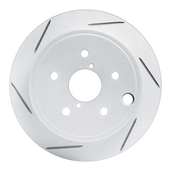 Subaru Machine Rotor Dynamic Friction 2015-2021 Subaru WRX Rear Left Slotted Geoperformance ...