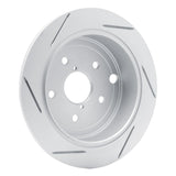 Dynamic Friction 2015-2021 Subaru WRX Rear Left Slotted Geoperformance Rotor by Dynamic Friction Company 810-13024L