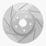 Dynamic Friction 2006-2021 Subaru Tribeca Front Left Slotted Geoperformance Rotor by Dynamic Friction Company 810-13035L