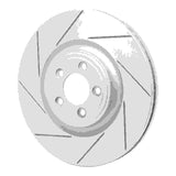 Dynamic Friction 2006-2021 Jaguar XK Front Left Slotted Geoperformance Rotor by Dynamic Friction Company 810-20020L