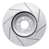 Dynamic Friction 2006-2021 Jaguar XK Front Left Slotted Geoperformance Rotor by Dynamic Friction Company 810-20020L