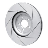 Dynamic Friction 2006-2021 Jaguar XK Front Left Slotted Geoperformance Rotor by Dynamic Friction Company 810-20020L