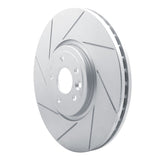 Dynamic Friction 2016-2024 Jaguar XF Front Left Slotted Geoperformance Rotor by Dynamic Friction Company 810-20032L