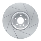 Dynamic Friction 2016-2024 Jaguar XF Front Left Slotted Geoperformance Rotor by Dynamic Friction Company 810-20032L