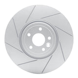 Dynamic Friction 2016-2024 Jaguar XF Front Left Slotted Geoperformance Rotor by Dynamic Friction Company 810-20032L