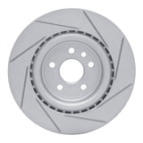 Dynamic Friction 2017-2020 Jaguar I-Pace Rear Left Slotted Geoperformance Rotor by Dynamic Friction Company 810-20034L