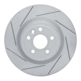 Dynamic Friction 2017-2020 Jaguar I-Pace Rear Left Slotted Geoperformance Rotor by Dynamic Friction Company 810-20034L