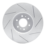 Dynamic Friction 2009-2010 Kia Borrego Front Left Slotted Geoperformance Rotor by Dynamic Friction Company 810-21028L