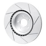 Dynamic Friction 2018-2022 Genesis G70 Front Left Slotted Geoperformance Rotor by Dynamic Friction Company 810-21038L
