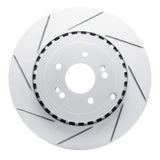 Dynamic Friction 2018-2025 Genesis G70 Rear Left Slotted Geoperformance Rotor by Dynamic Friction Company 810-21039L