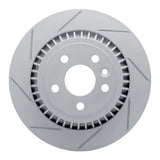 Dynamic Friction 2010-2017 Volvo XC60 Rear Left Slotted Geoperformance Rotor by Dynamic Friction Company 810-27044L