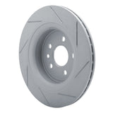 Dynamic Friction 2010-2017 Volvo XC60 Rear Left Slotted Geoperformance Rotor by Dynamic Friction Company 810-27044L