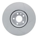 Dynamic Friction 2016-2017 Volvo XC60 Front Left Slotted Geoperformance Rotor by Dynamic Friction Company 810-27055L