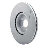 Dynamic Friction 2016-2017 Volvo XC60 Front Left Slotted Geoperformance Rotor by Dynamic Friction Company 810-27055L