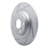 Dynamic Friction 2018-2025 Volvo XC60/S60 Rear Left Slotted Geoperformance Rotor by Dynamic Friction Company 810-27058L