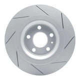 Dynamic Friction 2018-2025 Volvo XC60/S60 Rear Left Slotted Geoperformance Rotor by Dynamic Friction Company 810-27058L