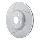 Dynamic Friction 2017-2025 Volvo XC60/V60/S60/S90/V90/XC40 Front Left Slotted Geoperformance Rotor by Dynamic Friction Company 810-27059L