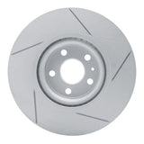 Dynamic Friction 2017-2025 Volvo XC60/V60/S60/S90/V90/XC40 Front Left Slotted Geoperformance Rotor by Dynamic Friction Company 810-27059L