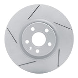 Dynamic Friction 2017-2025 Volvo XC60/V60/S60/S90/V90/XC40 Front Left Slotted Geoperformance Rotor by Dynamic Friction Company 810-27059L