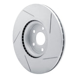 Dynamic Friction 2017-2025 Volvo XC60/V60/S60/S90/V90/XC40 Front Left Slotted Geoperformance Rotor by Dynamic Friction Company 810-27059L