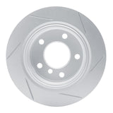 Dynamic Friction 1995-1999 BMW 318ti Rear Left Slotted Geoperformance Rotor by Dynamic Friction Company 810-31039L