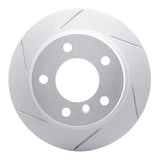 Dynamic Friction 1995-1999 BMW 318ti Rear Left Slotted Geoperformance Rotor by Dynamic Friction Company 810-31039L