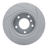 Dynamic Friction 1996-2005 BMW 320i (USA/Canada) Rear Left Slotted Geoperformance Rotor by Dynamic Friction Company 810-31042L