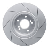 Dynamic Friction 2000-2006 BMW M5 Rear Left Slotted Geoperformance Rotor by Dynamic Friction Company 810-31050L