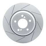 Dynamic Friction 2000-2006 BMW M5 Rear Left Slotted Geoperformance Rotor by Dynamic Friction Company 810-31050L