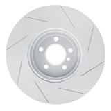 Dynamic Friction 2011-2019 BMW 640i xDrive Coupe Front Left Slotted Geoperformance Rotor by Dynamic Friction Company 810-31097L