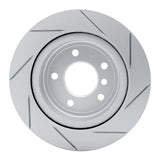 Dynamic Friction 2009-2016 BMW Z4 Rear Left Slotted Geoperformance Rotor by Dynamic Friction Company 810-31098L