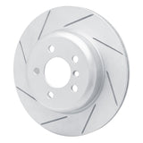 Dynamic Friction 2011-2016 BMW 528i Rear Left Slotted Geoperformance Rotor by Dynamic Friction Company 810-31104L