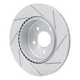 Dynamic Friction 2011-2016 BMW 528i Rear Left Slotted Geoperformance Rotor by Dynamic Friction Company 810-31104L