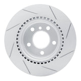 Dynamic Friction 2006-2021 BMW 325i (USA/Canada) Rear Left Slotted Geoperformance Rotor by Dynamic Friction Company 810-31111L