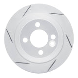 Dynamic Friction 2002-2015 MINI Cooper Clubman Rear Left Slotted Geoperformance Rotor by Dynamic Friction Company 810-32003L