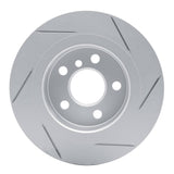 Dynamic Friction 2014-2025 BMW i3 Rear Left Slotted Geoperformance Rotor by Dynamic Friction Company 810-32016L