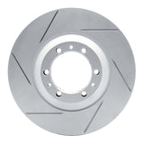 Dynamic Friction 1992-2002 Acura SLX Front Left Slotted Geoperformance Rotor by Dynamic Friction Company 810-37008L