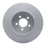 Dynamic Friction 2005-2023 Chrysler 300 Rear Left Slotted Geoperformance Rotor by Dynamic Friction Company 810-39016L