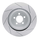 Dynamic Friction 2006-2023 Dodge Magnum Rear Left Slotted Geoperformance Rotor by Dynamic Friction Company 810-39021L