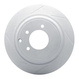 Dynamic Friction 2007-2017 Chrysler 200 Rear Left Slotted Geoperformance Rotor by Dynamic Friction Company 810-39024L