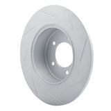 Dynamic Friction 2007-2017 Chrysler 200 Rear Left Slotted Geoperformance Rotor by Dynamic Friction Company 810-39024L