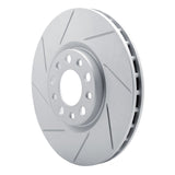 Dynamic Friction 2013-2023 Chrysler 200 Front Left Slotted Geoperformance Rotor by Dynamic Friction Company 810-39025L