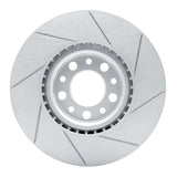 Dynamic Friction 2013-2023 Chrysler 200 Front Left Slotted Geoperformance Rotor by Dynamic Friction Company 810-39025L