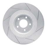 Dynamic Friction 2008-2014 Chrysler 200 Front Left Slotted Geoperformance Rotor by Dynamic Friction Company 810-40025L