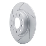 Dynamic Friction 2013-2016 Dodge Dart Rear Left Slotted Geoperformance Rotor by Dynamic Friction Company 810-40030L