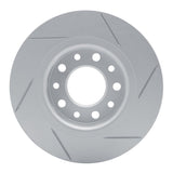 Dynamic Friction 2013-2016 Dodge Dart Rear Left Slotted Geoperformance Rotor by Dynamic Friction Company 810-40030L